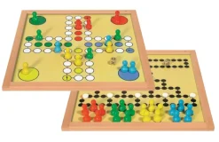 Verflixt und Malefiz, Brettspiel, doppelseitig, magnetisch, für 2-6 Spieler, 35x35 cm