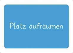 Verhaltensregeln, 16 Bildkarten, 4-9 Jahre