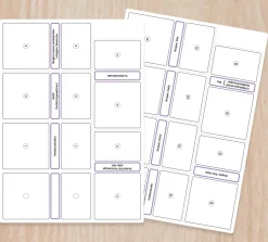 Verkehrszeichen - Kinder im Verkehr, Halbfertig-Material