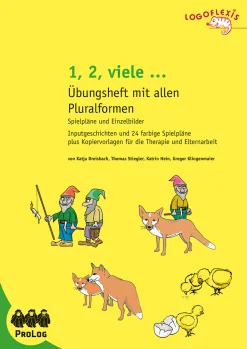 1, 2, viele... , Übungsheft und Kopiervorlagen mit allen Pluralformen, ab 3 Jahre