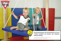 Viereckschaukel BLAU, ab 2 Jahre
