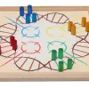 Vis-á-vis, Brettspiel, magnetisch, für 4 Spieler, 35x35cm