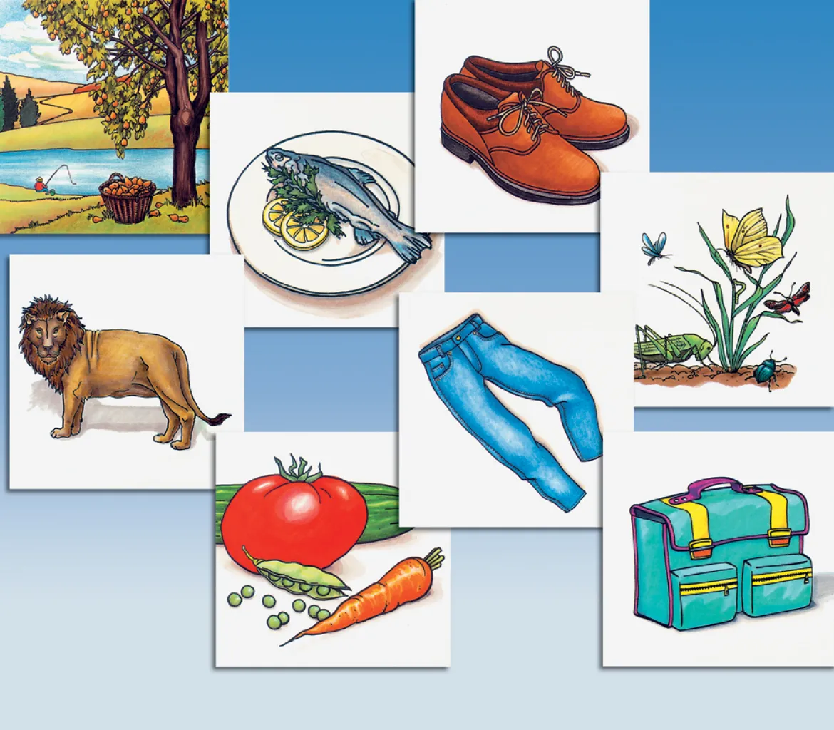 VOCABULAR Bilderbox, 4-9 Jahre