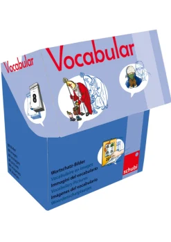 Vocabular Wortschatz-Bilder - Kalender, Zeit, Wetter, Bilderbox, 3-99 Jahre