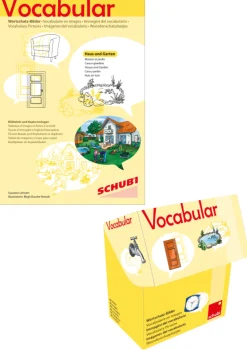 Vocabular Wortschatz-Bilder KOMBIPAKET Wohnen 1: Haus & Garten, 3-99 Jahre