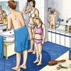 Vocabular Wortschatz-Bilder - Körper, Körperpflege, Gesundheit, Kopiervorlage, 3-99 Jahre