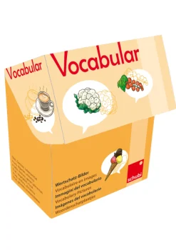 Vocabular Wortschatz-Bilder - Obst, Gemüse, Lebensmittel, Bilderbox, 3-99 Jahre