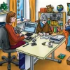 Vocabular Wortschatz-Bilder - Obst, Gemüse, Lebensmittel, Kopiervorlage, 3-99 Jahre