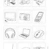 Vocabular Wortschatz-Bilder - Schule, Medien, Kommunikation, 3-99 Jahre