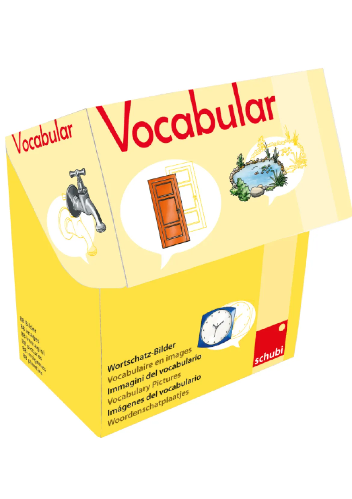 Vocabular Wortschatz-Bilder - Wohnen 1: Haus & Garten, 3-99 Jahre