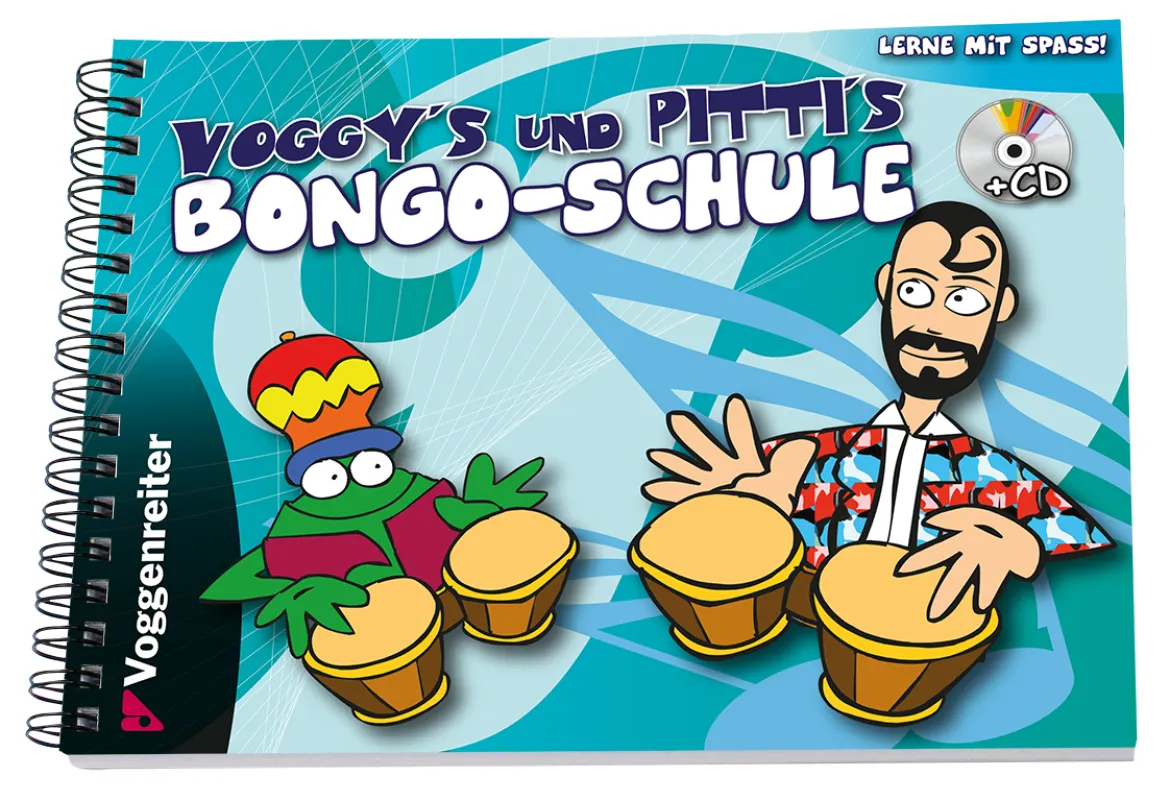 Voggys Bongo-Set für den Kindergarten und die Schule