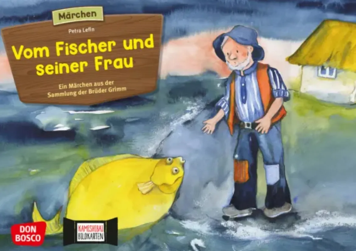 Vom Fischer und seiner Frau. Kamishibai Bildkartenset, 3-8 Jahre