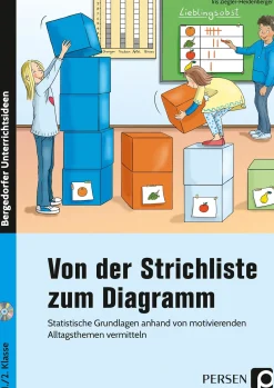 Von der Strichliste zum Diagramm, Buch, 1. und 2. Klasse