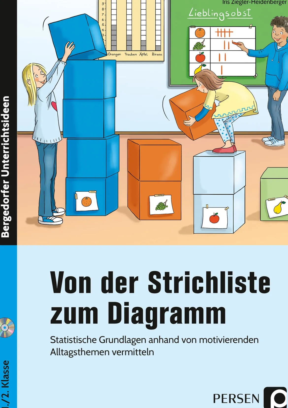 Von der Strichliste zum Diagramm, Buch, 1. und 2. Klasse