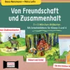 Von Freundschaft und Zusammenhalt - Kamishibai-Bildkarten mit Arbeitsblättern für Klasse 3 und 4. Kamishibai Bildkartenset