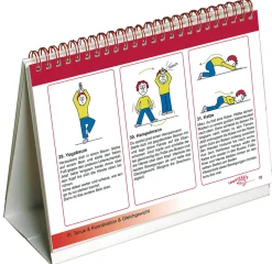 Von Kopf bis Fuß, Ringbuch-Aufsteller