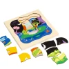 Wachstumpuzzle - Frosch
