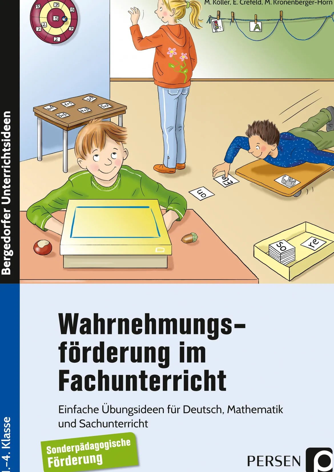 Wahrnehmungsförderung im Fachunterricht, Buch, 1. bis 4. Klasse