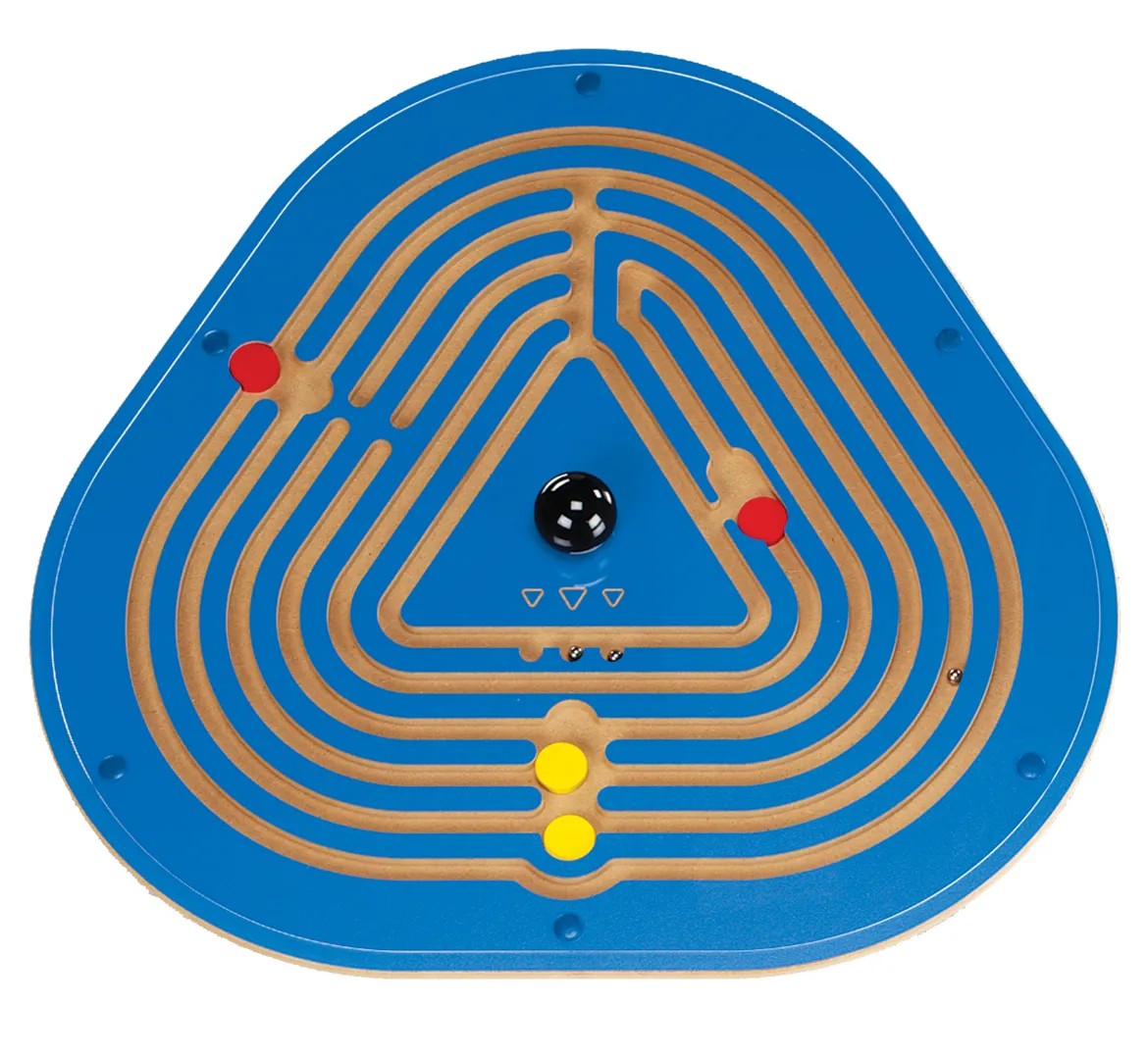 Wandkreisel Labyrinth, mit Wandhalterung, Ø 62,5 cm