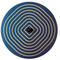 Wandkreisel-Set Spirale/Welle, je Ø 65 cm, inkl. einer Wandhalterung