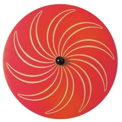 Wandkreisel-Set Spirale/Welle, je Ø 65 cm, inkl. einer Wandhalterung