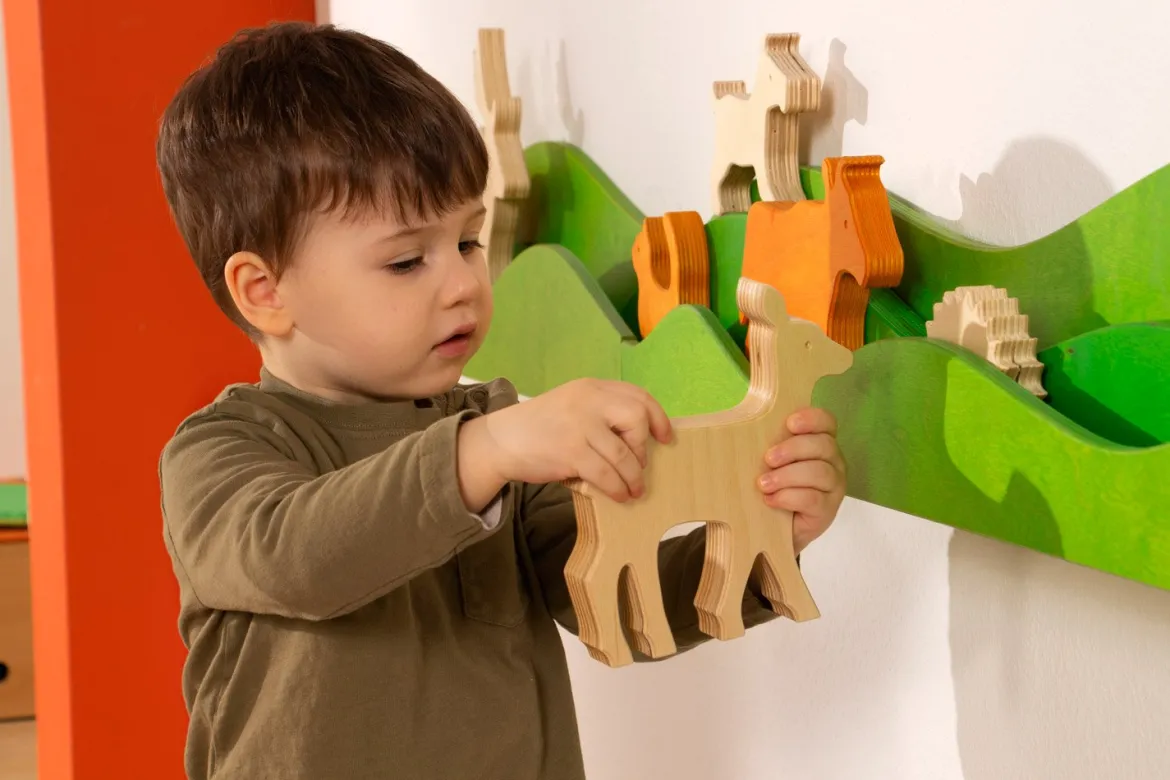 Wandleiste für Spielfiguren