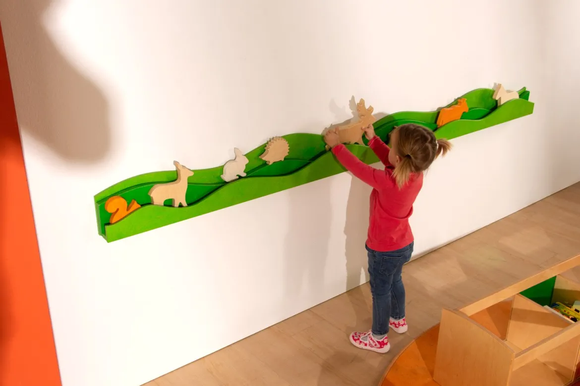 Wandleiste für Spielfiguren