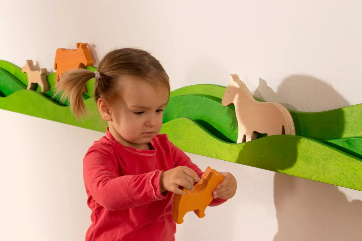 Wandleiste für Spielfiguren