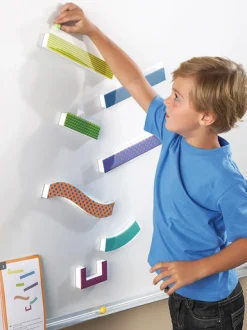 Wand-Murmelbahn magnetisch, ab 5 Jahre