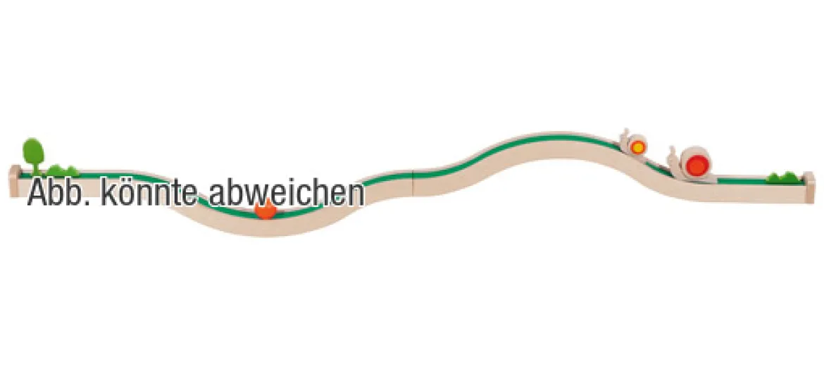 Wandspielbahn Berg und Tal, ab 2 Jahre