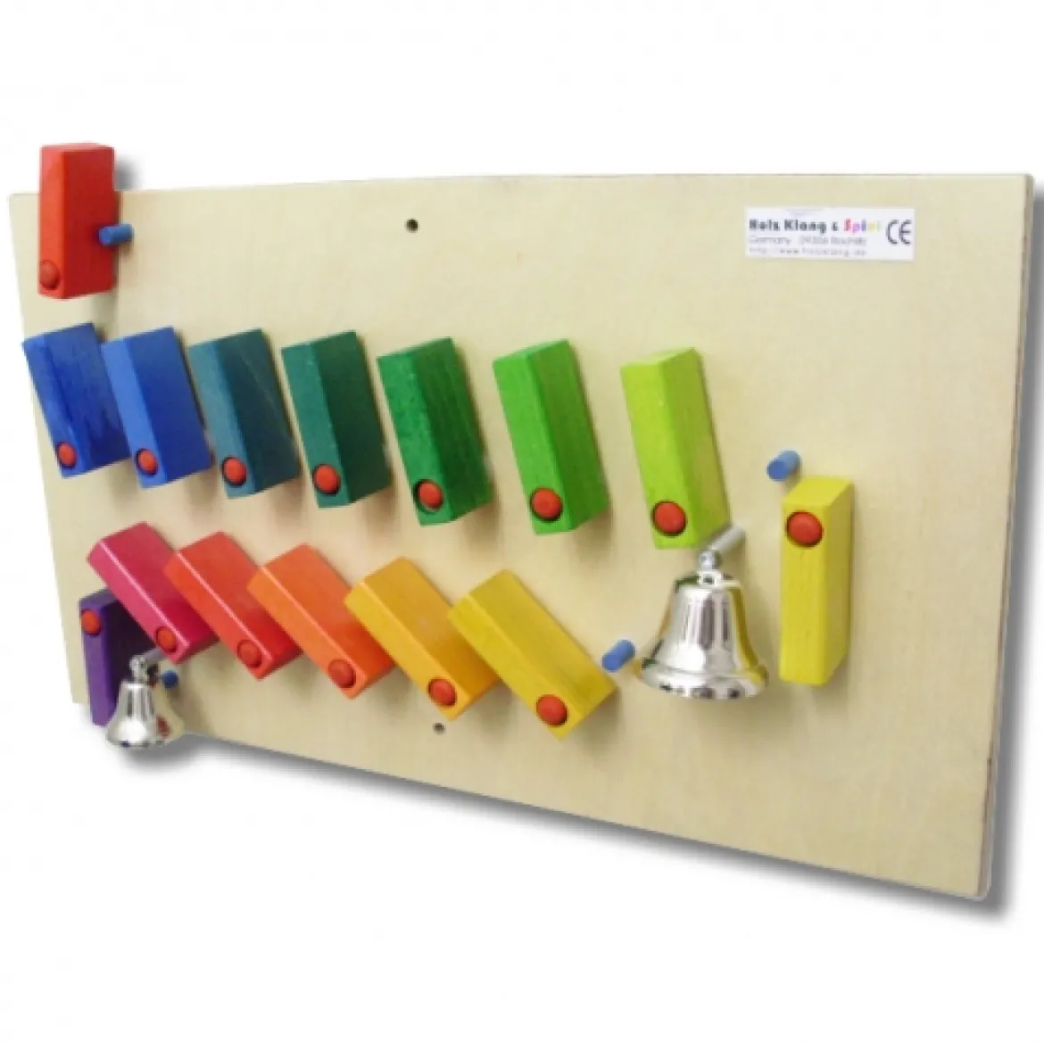 Wandspiel Domino mit Glöckchen