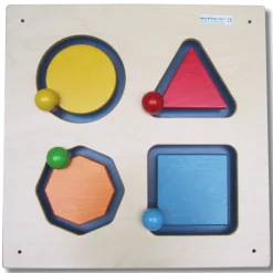 Wandspiel Geometrie