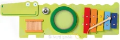 Wandspiel Krokodil, musikalische Spieltafel, ab 18 Monate