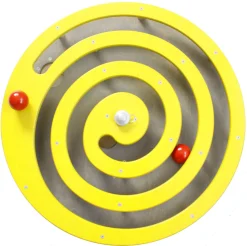 Wandspiel Kugel-Spirale gelb, ab 3 Jahre