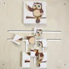 Wandspiel Labyrinth-Puzzle Eule