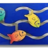 Wandspiel Schiebbare Fische, ab 3 Jahre