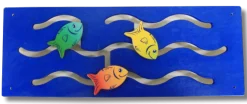Wandspiel Schiebbare Fische, ab 3 Jahre