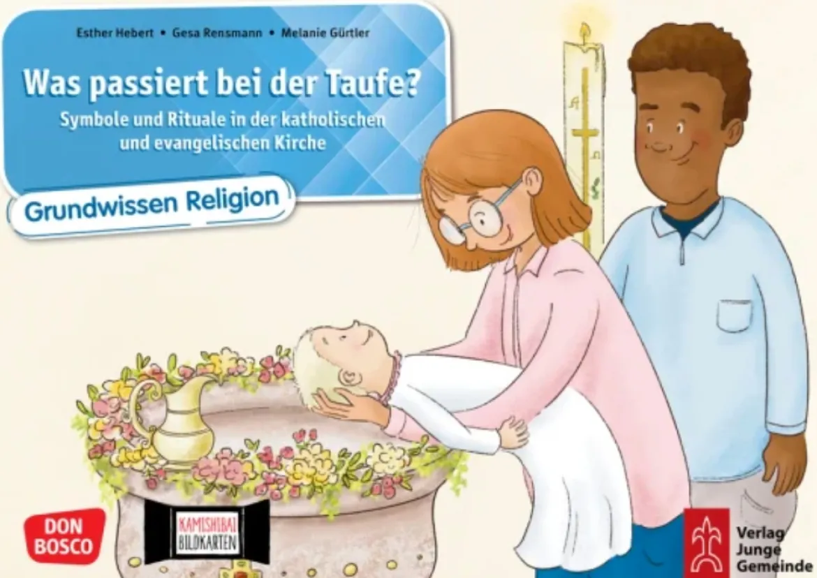 Was passiert bei der Taufe? Kamishibai Bildkartenset, 5-10 Jahre