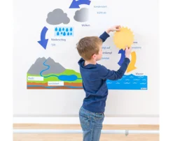 Wasserkreislauf, magnetisch für die Tafel, 5-14 Jahre