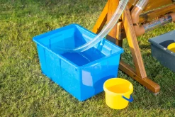 Wasser-Spielset, Freistehende Wand mit Rohren und Rädern, Outdoor