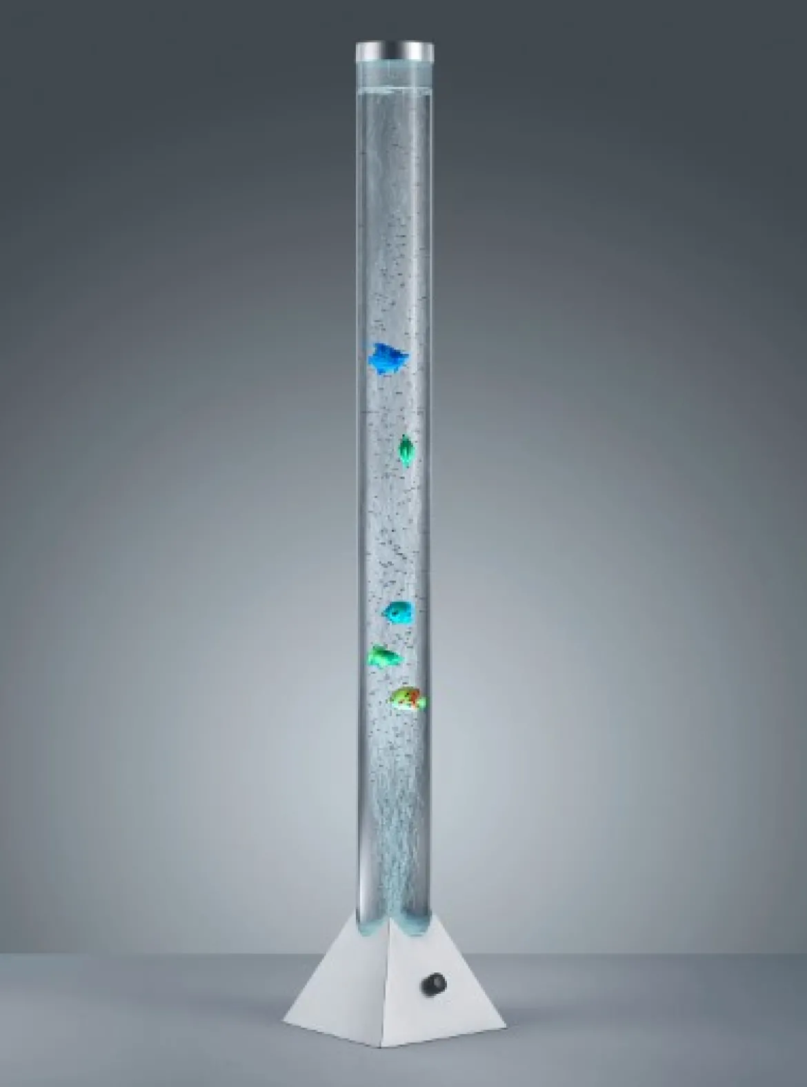 Wassersäule, 130 cm Höhe, inkl. Schwimmfische 5er-Set
