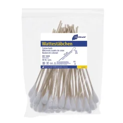 Wattestäbchen kleiner Wattekopf