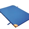 WEBO-Gerät-Turnmatte BLAU Lederecken/Trageschlaufen, 150 x 100 x 6 cm