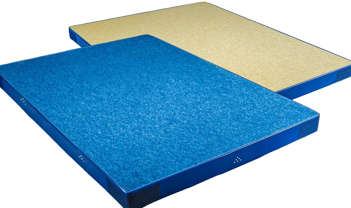WEBO-Niedersprungmatte HELLBLAU 200 x 100 x 20 cm