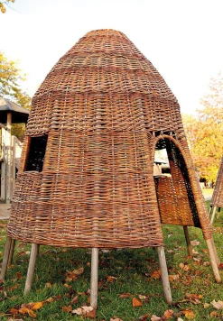 Weidenhütte 150 cm breit inkl. Transport