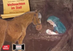 Weihnachten im Stall. Kamishibai Bildkartenset, 3-8 Jahre