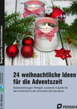 24 weihnachtliche Ideen für die Adventszeit, Buch, 5.-10. Klasse