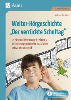 Weiter-Hörgeschichte Der verrückte Schultag, Buch
