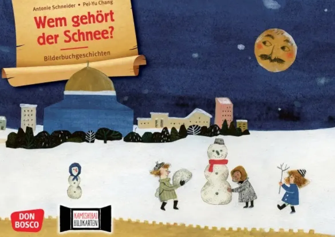 Wem gehört der Schnee? Kamishibai Bildkartenset, ab 5 Jahre