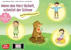 Wenn das Herz lächelt, schmilzt der Schnee, Kamishibai Bildkartenset, 4-10 Jahre